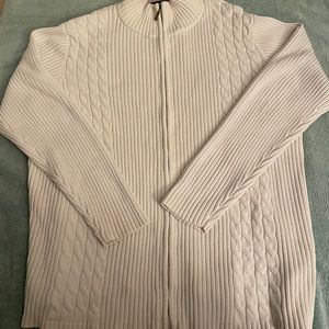 ✨ 3 FOR $20 - Eddie Bauer Off-White Cardigan